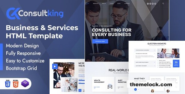 Consultking - Business HTML Template
