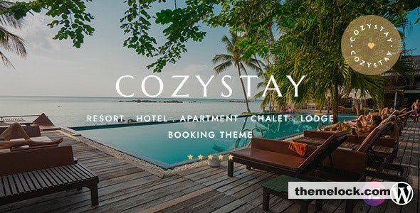CozyStay v1.3.0 - Hotel Booking WordPress Theme