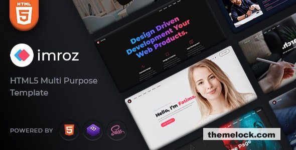 Imroz - Agency and Portfolio Template