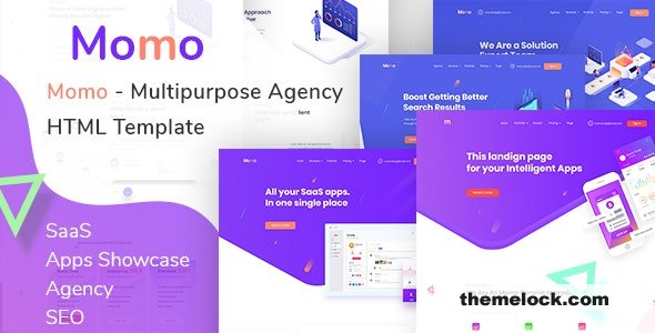 Momo – Multipurpose Agency HTML Template