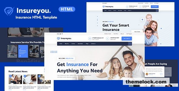 Insureyou - Insurance HTML Template