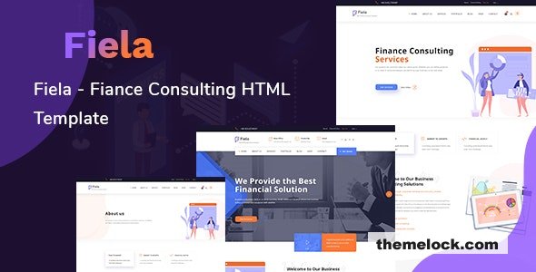 Fiela - Finance Consulting HTML Template