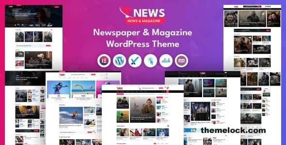 TNews v1.0 - News & Magazine WordPress Theme