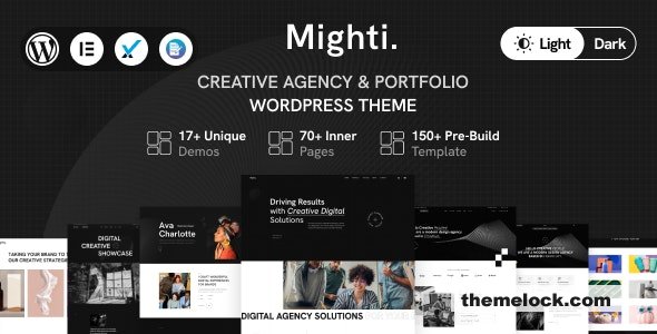 Mighti v1.0.4 - Creative Agency & Portfolio WordPress Theme