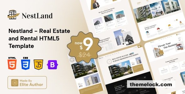 NestLand - Real Estate HTML5 Template