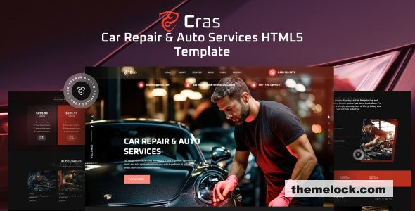 Cras - Car Repair & Auto Services HTML Template