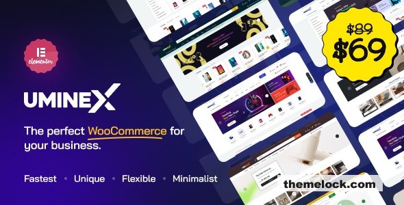 Uminex v1.0.9 - Multipurpose WooCommerce Theme