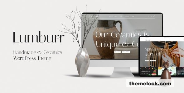 Lumburr v1.0 - Handmade & Ceramics WordPress Theme
