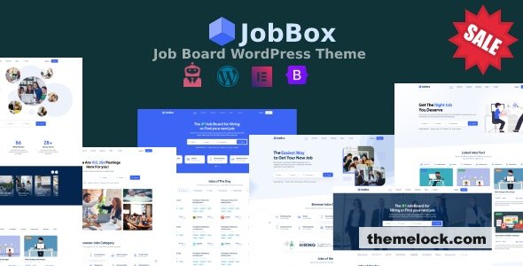 JobBox v1.2.9 - Job Board & Career Portal Recruitment Agency WordPress Theme