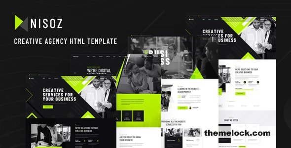 Nisoz - Creative Agency HTML Template