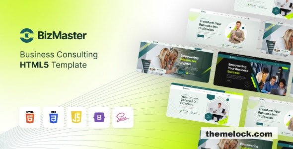 BizMaster - Consulting Business HTML Template Multipurpose