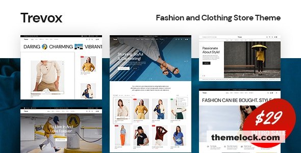Trevox v1.0.1 - Fashion and Clothing Store Theme