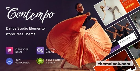 Contempo v1.0.7 - Dance School WordPress Theme