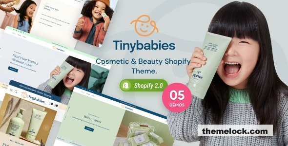 Tinybabies v1.0 - Beauty Cosmetics & Skincare Shopify Theme