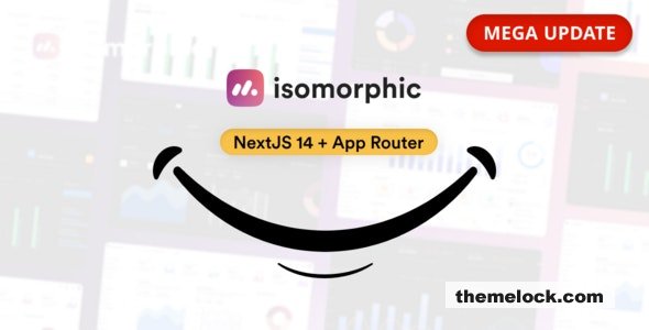 Isomorphic v6.8.0 - React Admin Dashboard Template