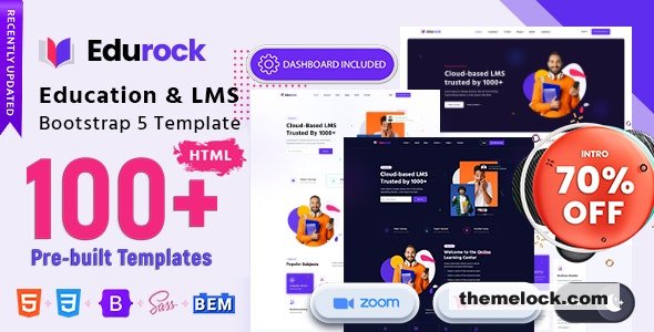 Edurock v1.2.6 - Education HTML Template