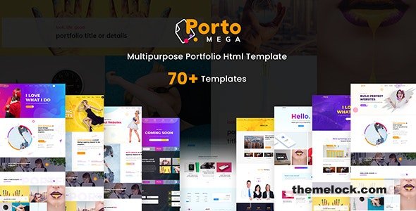 PortoMega - Multipurpose Portfolio Template
