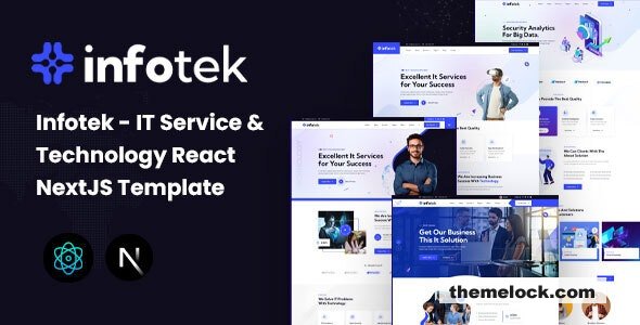 Infotek - IT Service & Technology React NextJS Template