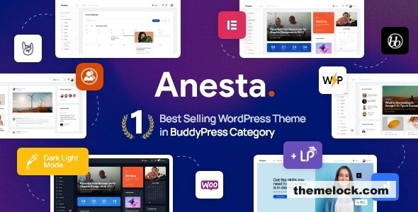 Anesta v1.2.1 - Intranet, Extranet, Community and BuddyPress WordPress Theme