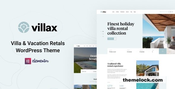 Villax v1.1.4 - Villa & Vacation Rentals WordPress Theme