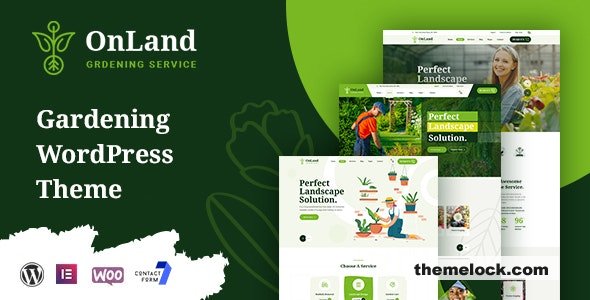 OnLand v1.0.8 - Gardening WordPress Theme