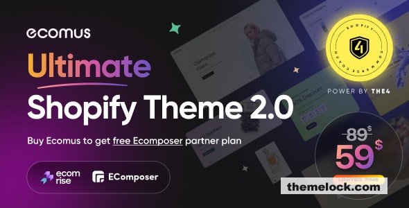 Ecomus v1.5.0 - Ultimate Shopify OS 2.0 Theme