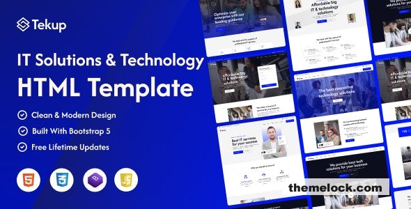 Tekup - Technology IT Services Html Template
