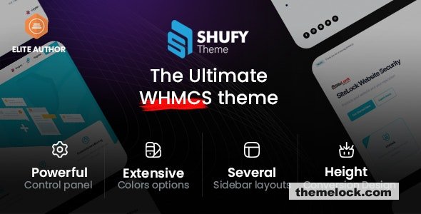 ShufyTheme v1.0.0 - The Ultimate WHMCS Theme