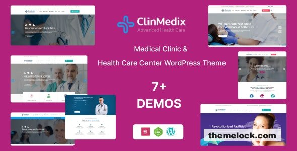 Clinmedix v2.7 - Health And Medical WordPress Theme