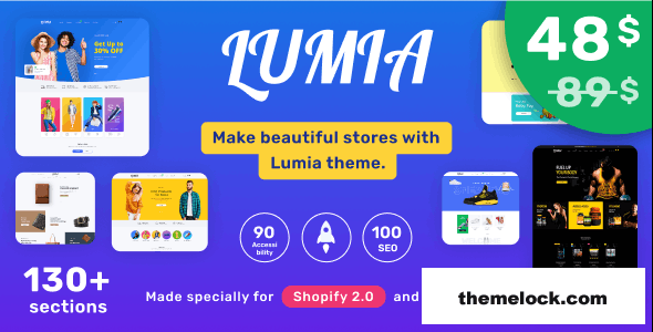 Lumia v5.0 - Multipurpose Shopify Theme OS 2.0 - Multilanguage - RTL Support