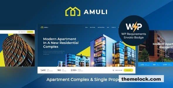 Amuli v2.3.0 - Property & Real Estate Marketplace WordPress Theme