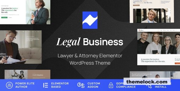 Legal Business v1.0.3 - Attorney & Lawyer WordPress Theme
