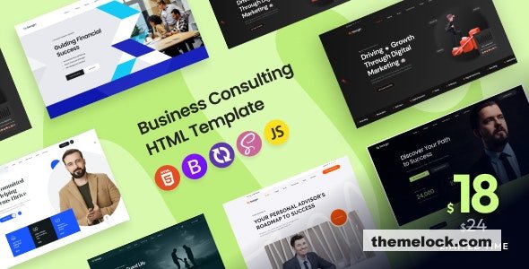 Seargin - Business Consulting HTML Template