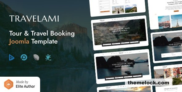 Travelami - Tour & Travel Booking Joomla Template