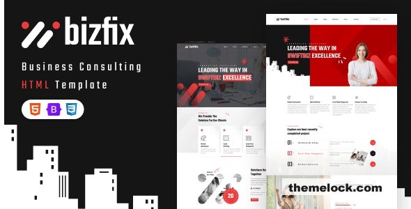 Bizfix- Business Consulting HTML Template