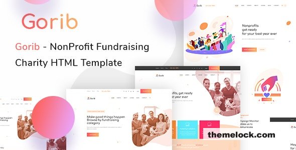 Gorib - Fundraising & Chairty HTML Template