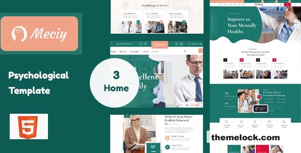 Meciy - Psychology, Neurology, Counseling and Medical Site Template