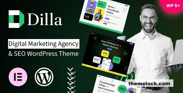 Dilla v1.0.0 - Digital Marketing Agency & SEO WordPress Theme
