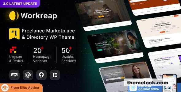 Workreap v3.0.4 - Freelance Marketplace WordPress Theme
