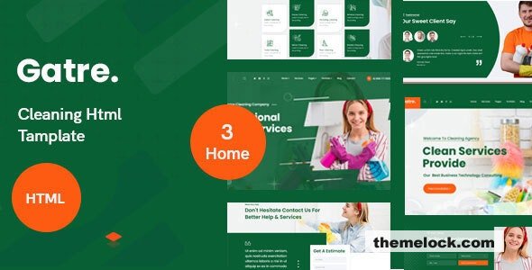 Gatre - Cleaning HTML5 Template