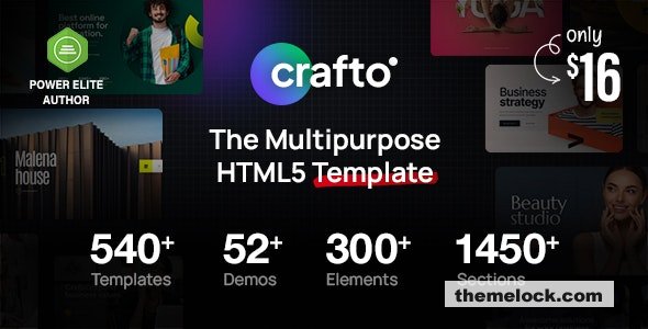 Crafto v2.0 - The Multipurpose HTML5 Template