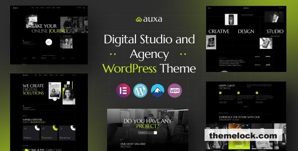 Auxa v1.0.0 - Digital Studio and Agency WordPress Theme