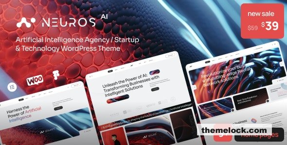 Neuros v1.3.1 - AI Agency & Technology WordPress Theme