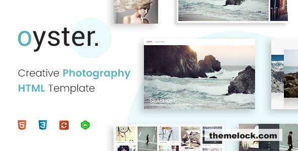 Oyster - Creative Photography HTML
