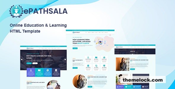 ePathsala - Online Education Template