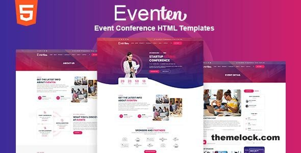 Eventen - Event Conference HTML Templates