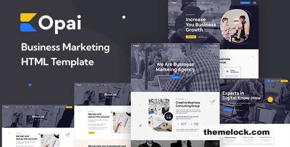 Opai - Business Marketing HTML Template
