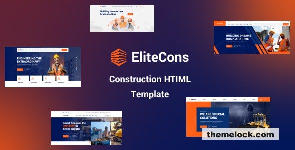 Elitecons v1.0 - Construction Building HTML Template