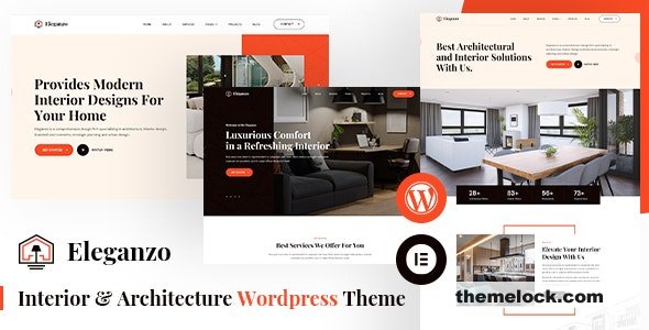 Eleganzo v1.0 - Interior & Architecture WordPress Theme
