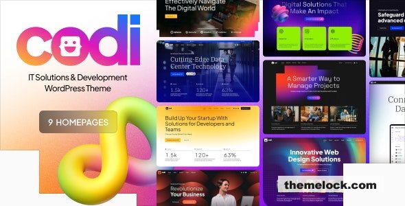 Codi v1.0.4 - IT Services WordPress Theme